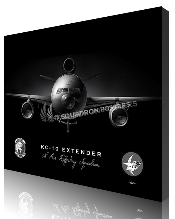 Jet Black KC-10 6th ARS SP01071-featured-canvas-lithograph