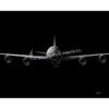 KC-135 Jet Black Lithograph With Boom
