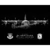 C-130J 815 AS Jet Black Lithograph
