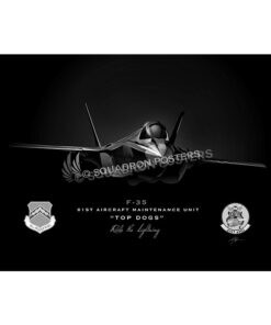 Luke AFB 61st AMU Jet Black Lithograph