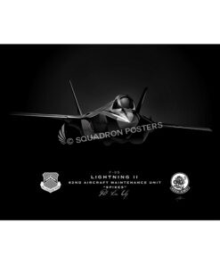Luke AFB 62nd AMU Jet Black Lithograph