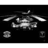 MCAS Miramar HMH-462 Jet Black Lithograph