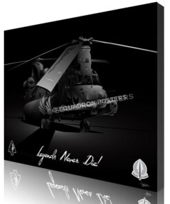 Jet Black MH-47G 160th SOAR Max Shirkov SP01556-featured-canvas-lithograph