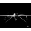 MQ-1 Predator Jet Black Lithograph MQ-1 Predator Jet Black Lithograph