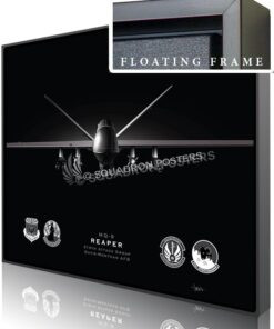 Jet Black MQ-9 214th ATKG modifyMS SP01558-featured-canvas-framed-aircraft-lithograph