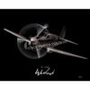 Jet Black P-40 Warhawk Lithograph