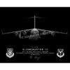 911th Airlift Wing Jet Black Lithograph