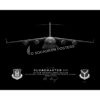 911th Operations Group Jet Black Lithograph