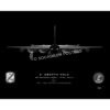 KC-130J Rear View 2° Gruppo Volo Jet Black Lithograph