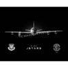 Jet Black Robins AFB 461st AMXS Lithograph Jet Black Robins AFB 461st AMXS Lithograph