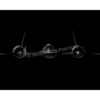 SR-71 Jet Black Lithograph