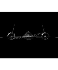 SR-71 Jet Black Lithograph Jet Black SR-71 Blackbird SP01347-FEAT-jet-black-aircraft-lithograph-art