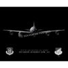Seymour Johnson AFB KC-135 916 ARW Jet Black Lithograph Seymour Johnson AFB KC-135 916 ARW Jet Black Lithograph