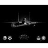 Sheppard AFB 362 TRS F-15 Jet Black Lithograph