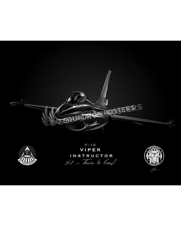 Jet Black Sheppard AFB F-16 362 TRS 20x16 FINAL ModifySB-SP01666MFEAT-jet-black-aircraft-lithograph