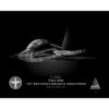T-38A 1st RS Jet Black Lithograph T-38A 1st RS Jet Black Lithograph