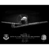 T-6 Texan II 37th FTS Jet Black Lithograph