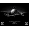 Travis AFB 9th ARS KC-10 Jet Black Lithograph Travis AFB 9th ARS KC-10 Jet Black Lithograph