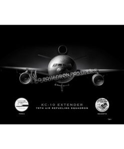 KC-10 79 ARS Jet Black Lithograph
