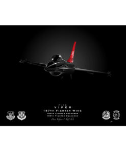 Protected: Jet Black F16C BI Inlet RED TAIL AL Lithograph