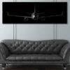 Boeing 737 Super Wide Canvas Print