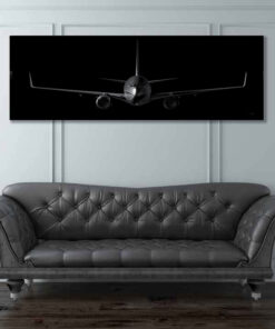 Boeing 737 Super Wide Canvas Print
