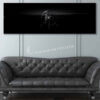 Jet Black C-208 Caravan Super Wide Canvas Print
