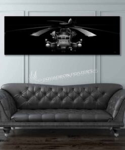 CH-53E Jet Black Super Wide Jet_Black_CH-53E_Super_Stallion_60x20_GENERIC_SP01287-military-air-force-aviation-artwork-poster-jet-black-litho-art