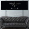 Jet Black F-16 Wild Weasel Super Wide Canvas Jet Black F-16 Wild Weasel Super Wide Canvas