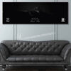 F-35B VMFA-122 Jet Black Super Wide Canvas Print F-35B VMFA-122 Jet Black Super Wide Canvas Print