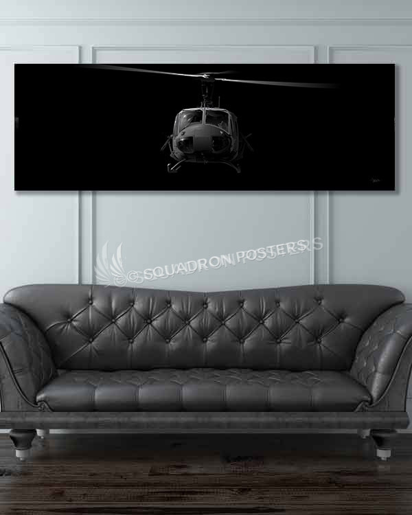 Jet_Black_Huey_60x20_SP01243-military-air-force-aviation-artwork-poster-jet-black-litho