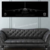 JB Lewis-McChord C-17 62 AMXS Jet Black Super Wide Canvas Print JB Lewis-McChord C-17 62 AMXS Jet Black Super Wide Canvas Print