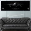 KC-10 78 ARS Jet Black Super Wide Canvas Print