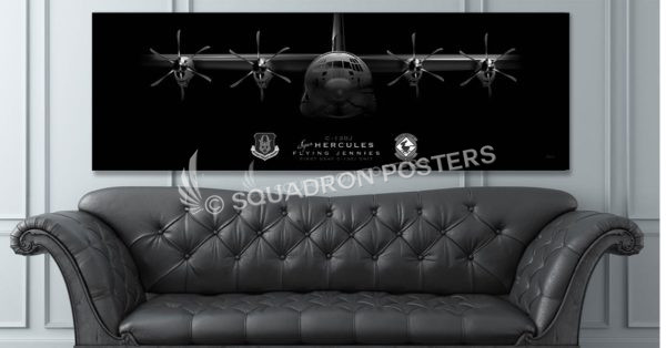 Jet_Black_Keesler_AFB_C-130J_815_AS_60x20_SP01465-social-tab-on-woocommerce-jet-black-artwork-airplane