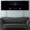 Luke AFB 62nd AMU Jet Black Super Wide Canvas Print Luke AFB 62nd AMU Jet Black Super Wide Canvas Print