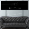 MQ-9 361 EATKS Jet Black Super Wide Canvas Print