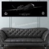 RQ-4 12th RS Jet Black Super Wide Canvas Print RQ-4 12th RS Jet Black Super Wide Canvas Print