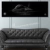 T-38A 1st RS Jet Black Super Wide Canvas Print T-38A 1st RS Jet Black Super Wide Canvas Print