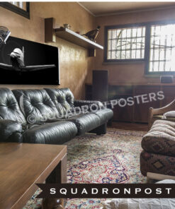 Jet_Black_T-6_Texan_Super_Wideaircraft-lithograph-military-art_02_SP00777