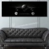KC-10 79 ARS Jet Black Super Wide Canvas Print KC-10 79 ARS Jet Black Super Wide Canvas Print