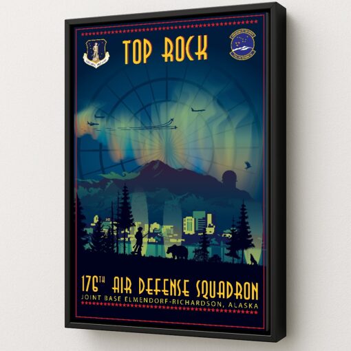Joint Base Elmendorf Richardson Alaska 176th ADS Art - Squadron Posters