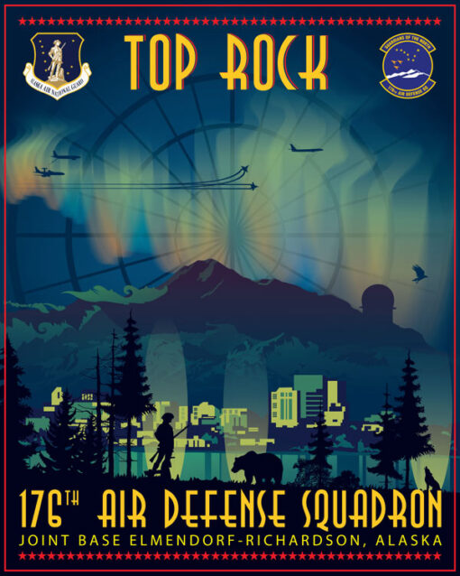 Joint Base Elmendorf Richardson Alaska 176th ADS Art - Squadron Posters