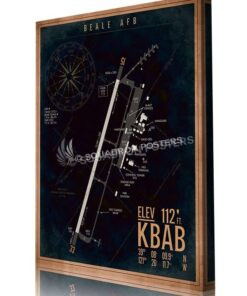 KBAB_Beale_AFB_Airfield_Art_SP01494-aircraft-prints-posters-vintage-art