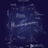 KC-135 Stratotanker Blueprint Art KC-135 Stratotanker Blueprint Art