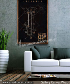 kcbm_columbus_afb_airfield_art_sp01201-squadron-posters-vintage-canvas-wrap-aviation-prints
