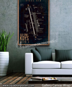 KDYS_Dyess_AFB_Airfield_Art_SP01355-squadron-posters-vintage-canvas-wrap-aviation-prints
