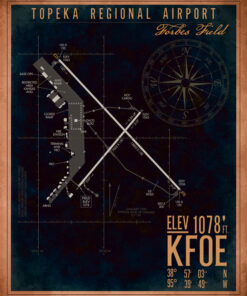 KFOE Forbes Field Airfield Art