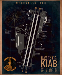 KIAB McConnell AFB Airfield Art 22 OSS