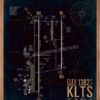 Altus AFB KLTS Airfield Map Art Altus AFB KLTS Airfield Map Art