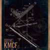 MacDill AFB KMCF Airfield Map Art